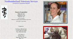 Desktop Screenshot of northumberlandvets.com